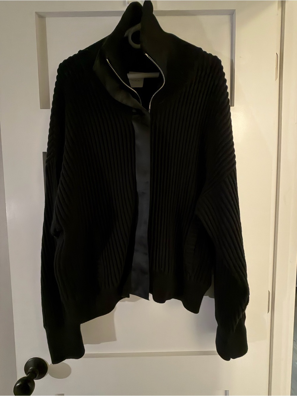 VARLEY MAYFAIR MOCK NECK KNIT SWEATER - Large